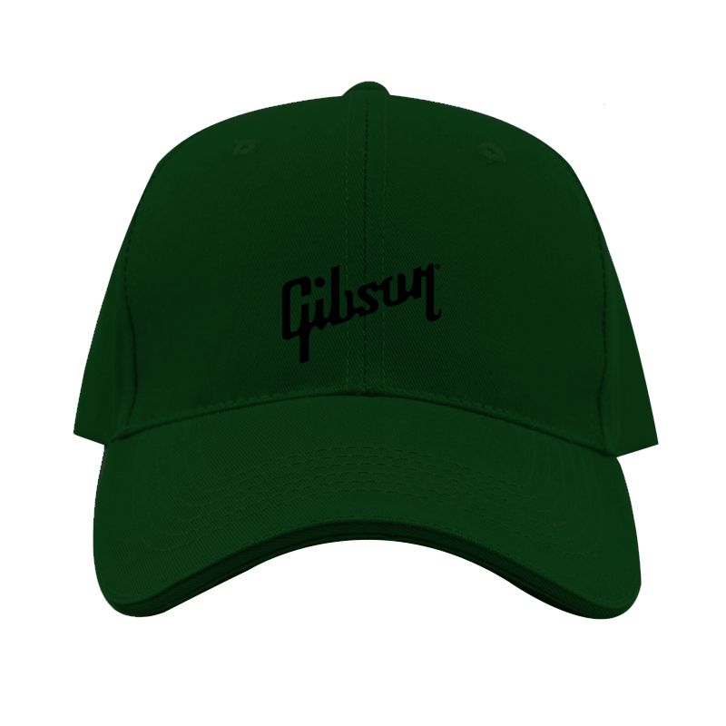Gibson Logo Dad Baseball Cap Hat