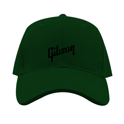 Gibson Logo Dad Baseball Cap Hat