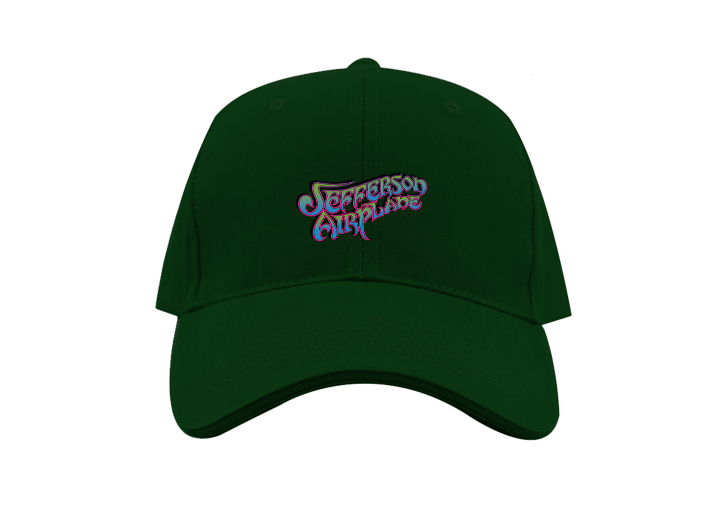 Jefferson Airplane Logo Dad Baseball Cap Hat