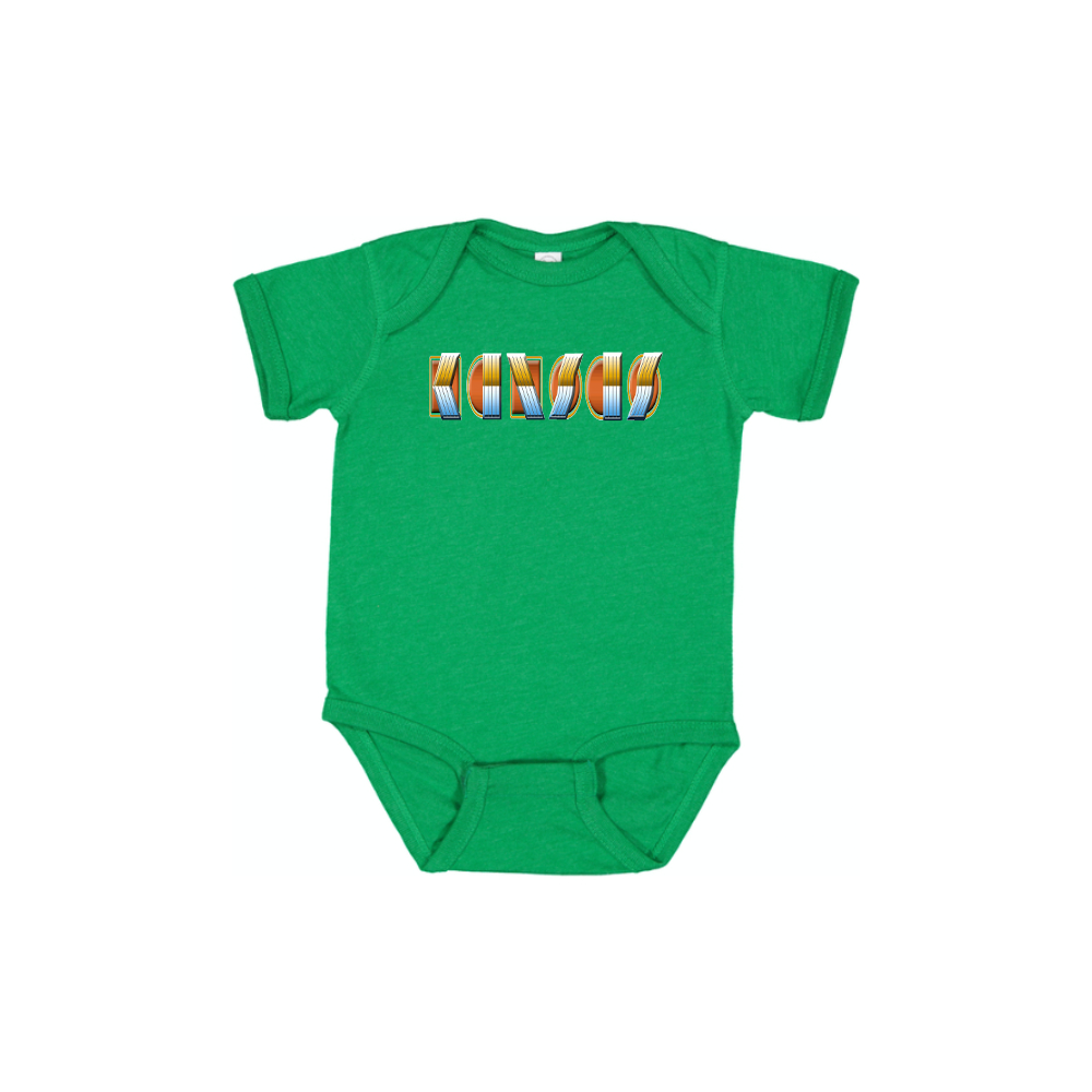 Kansas Logo Baby Romper Onesie