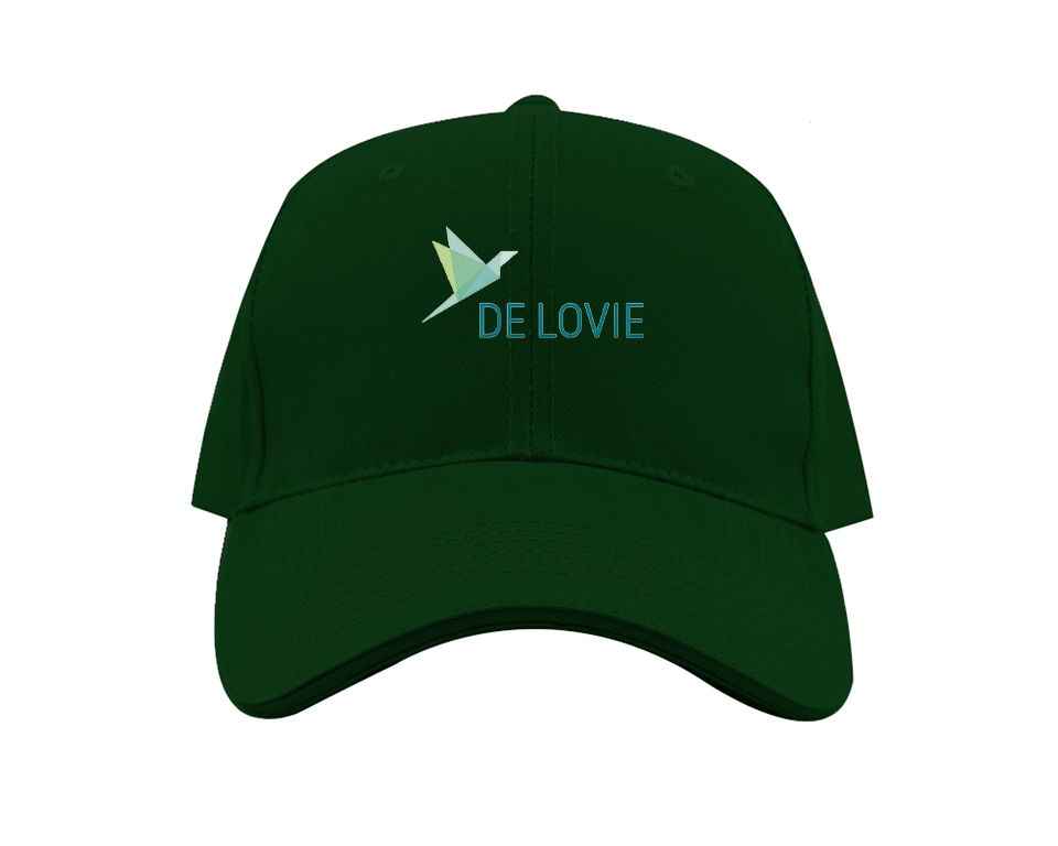 De Lovie Logo Dad Baseball Cap Hat
