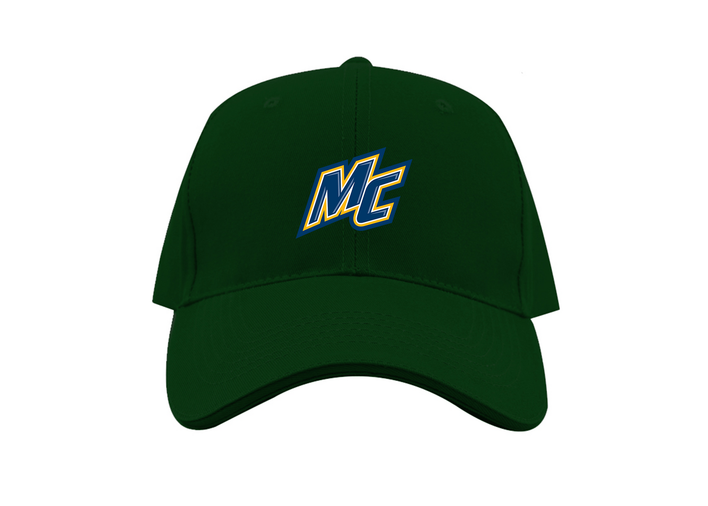 Merrimack Warriors Logo Dad Baseball Cap Hat