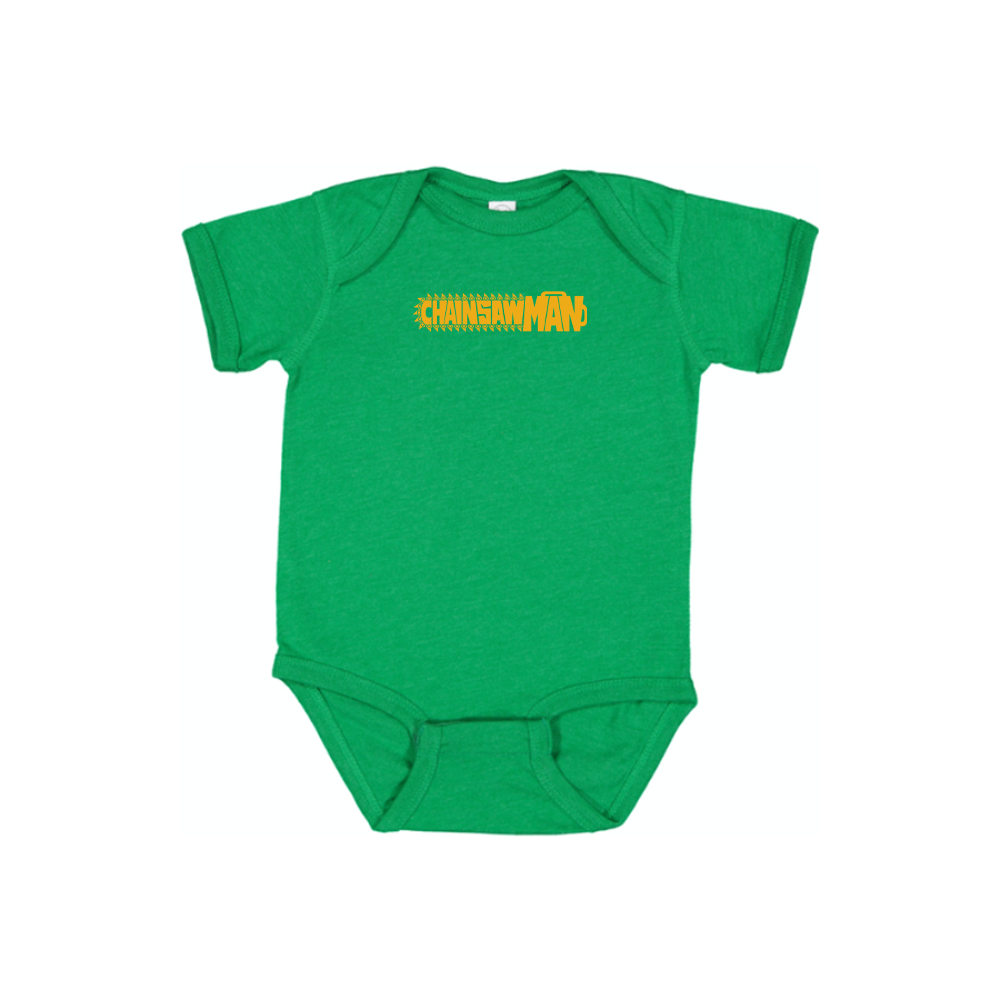Chainsaw Man Logo Baby Romper Onesie