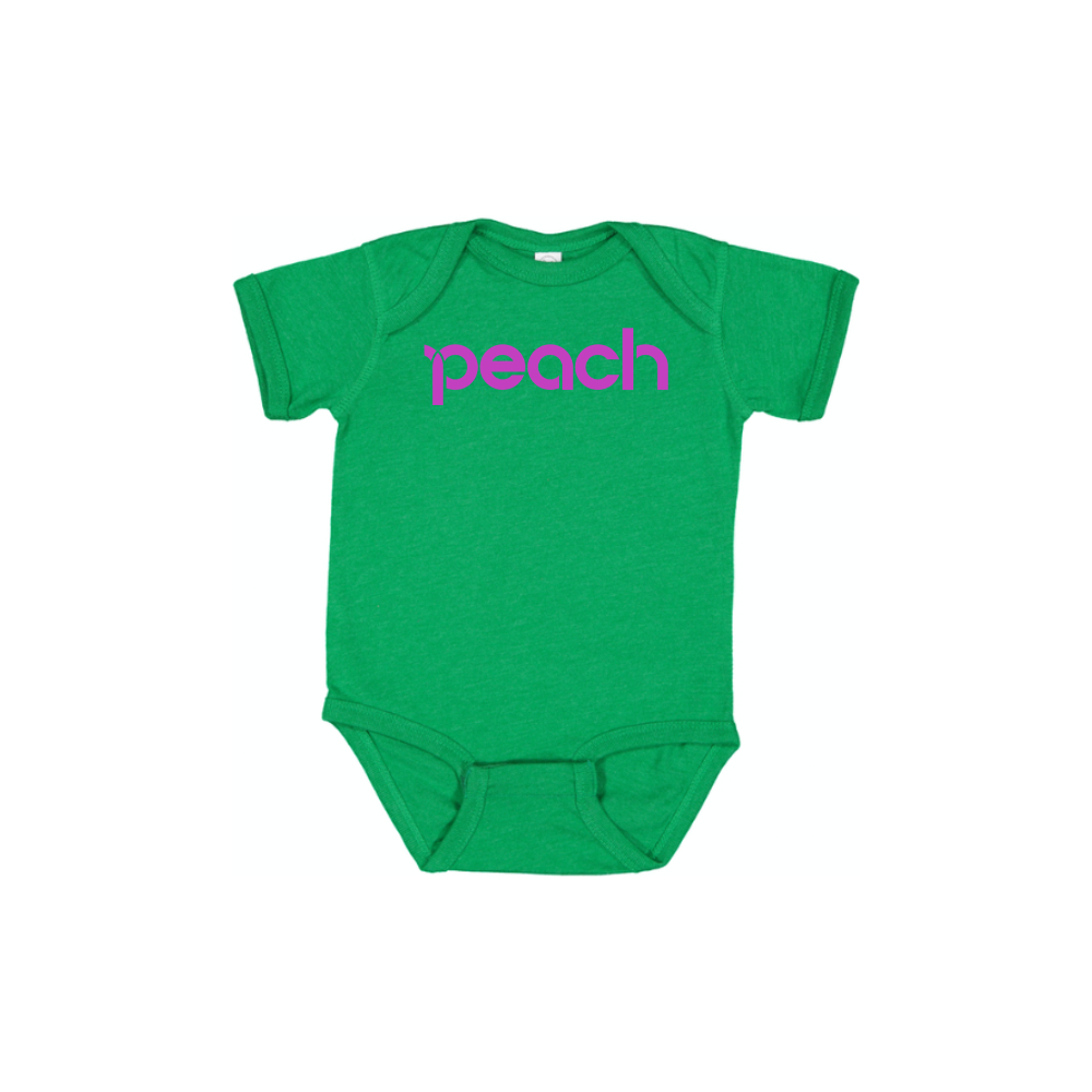 Peach Aviation Logo Baby Romper Onesie