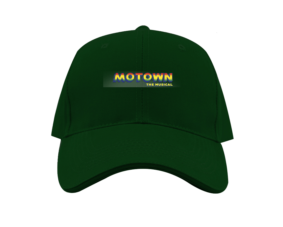Motown the Musical Logo Dad Baseball Cap Hat