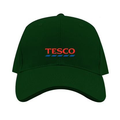 Tesco Logo Dad Baseball Cap Hat
