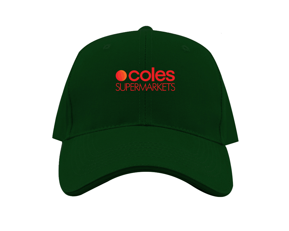 Coles Supermarket Dad Baseball Cap Hat