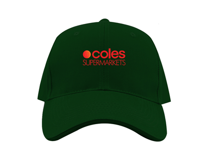 Coles Supermarket Dad Baseball Cap Hat