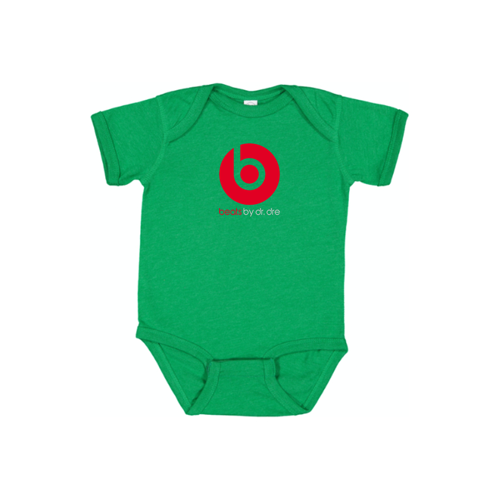 Beats-by Dre Logo Baby Romper Onesie