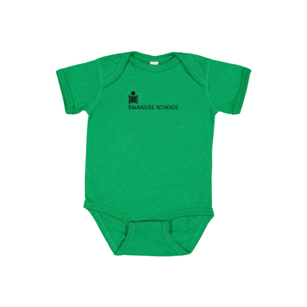 Emanuel School Logo Baby Romper Onesie