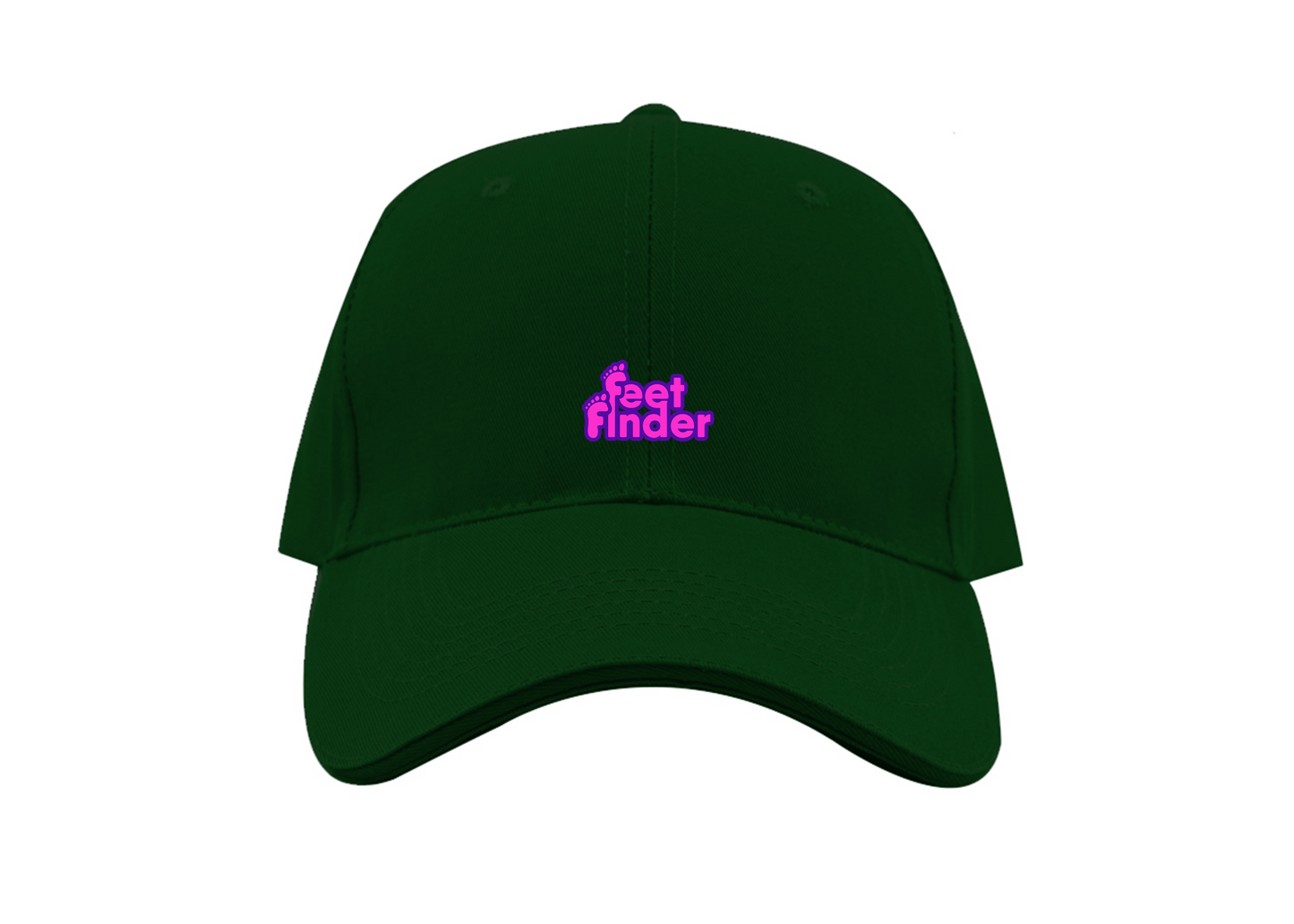 FeetFinder Logo Dad Baseball Cap Hat