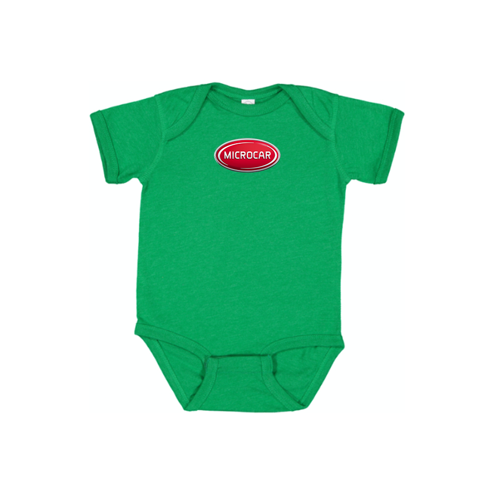 Microcar Logo Baby Romper Onesie