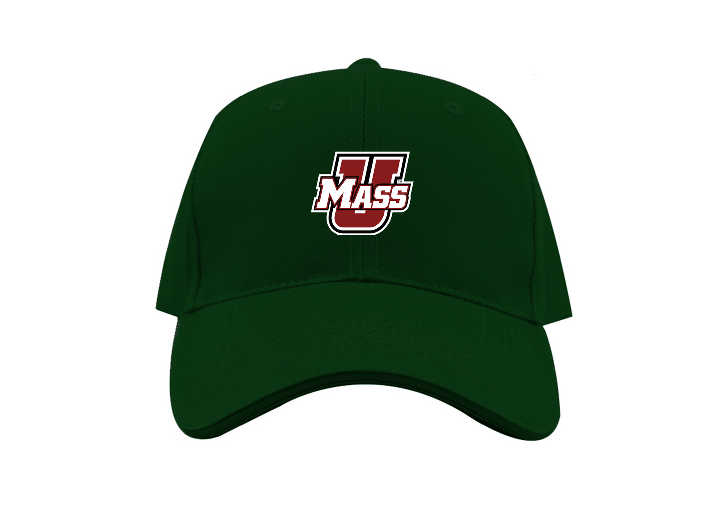 Massachusetts Minutemen Logo Dad Baseball Cap Hat