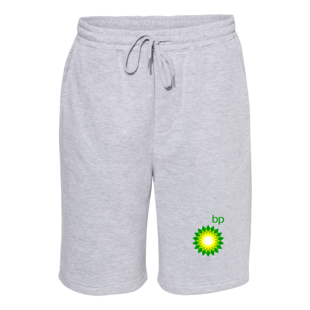 Men's  BP Oil Logo Independent Trading Co Midweight Fleece Shorts