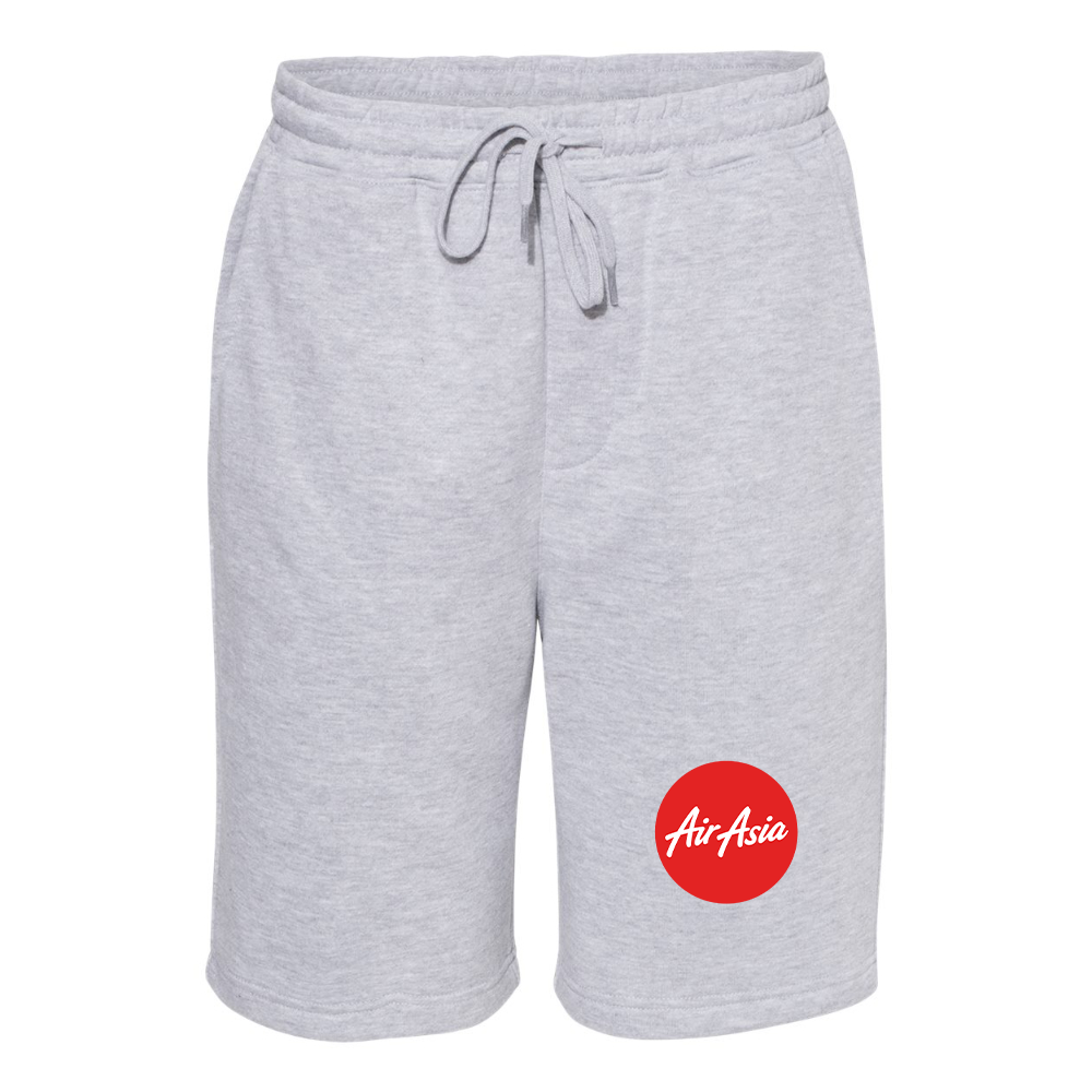 Men's Air Asia Logo Independent Trading Co Midweight Fleece Shorts