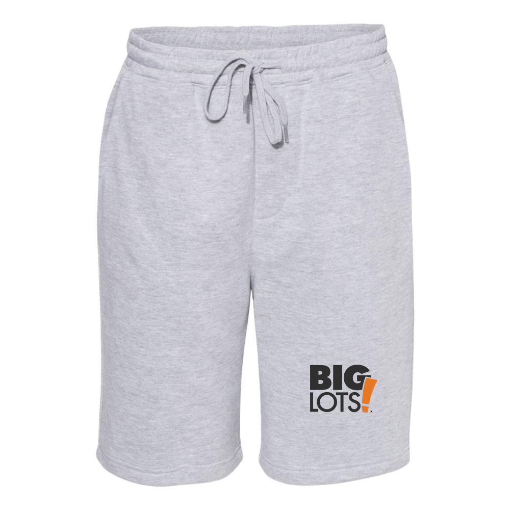 Men's Big Lots Logo Independent Trading Co Midweight Fleece Shorts