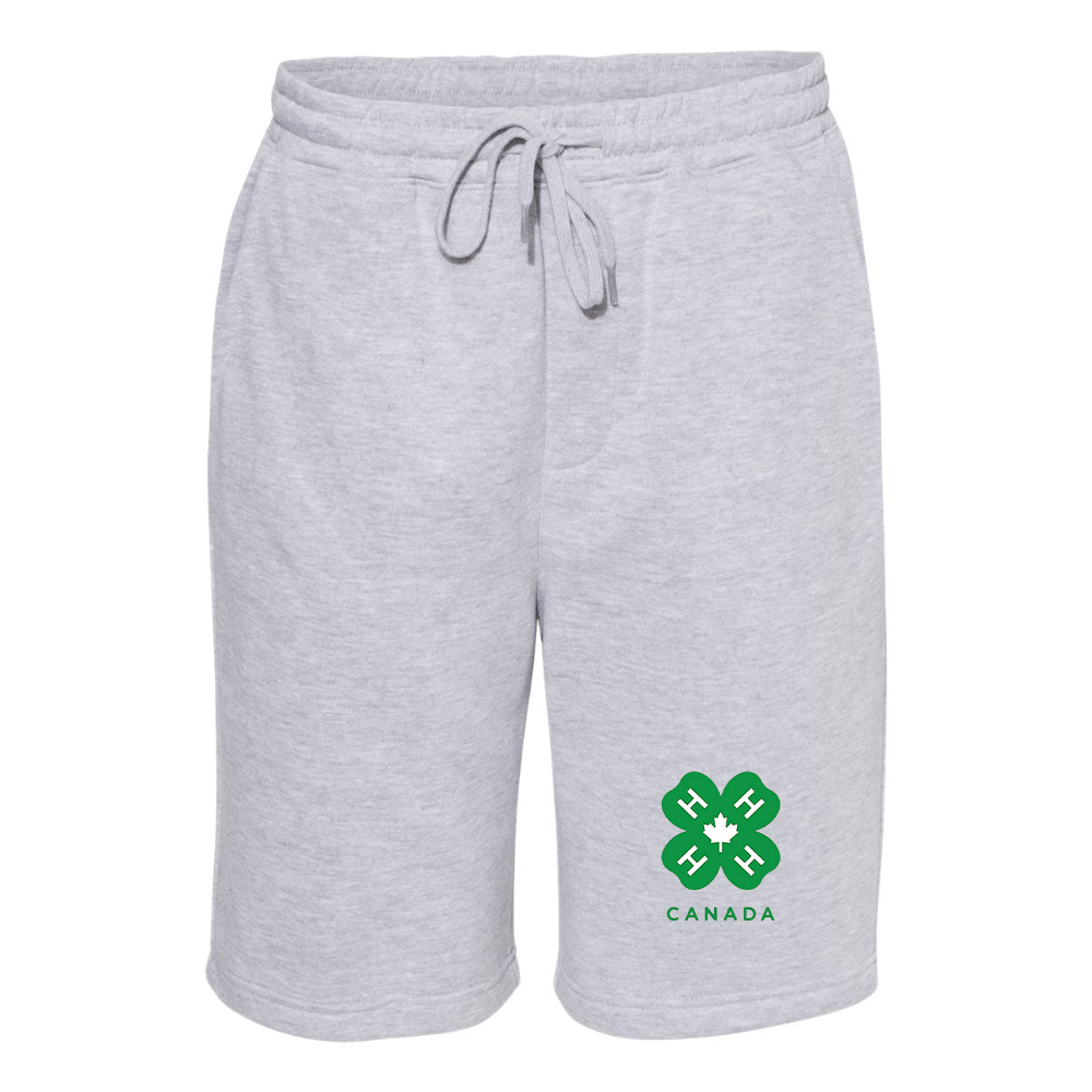 Men's 4H Canada Logo Independent Trading Co Midweight Fleece Shorts