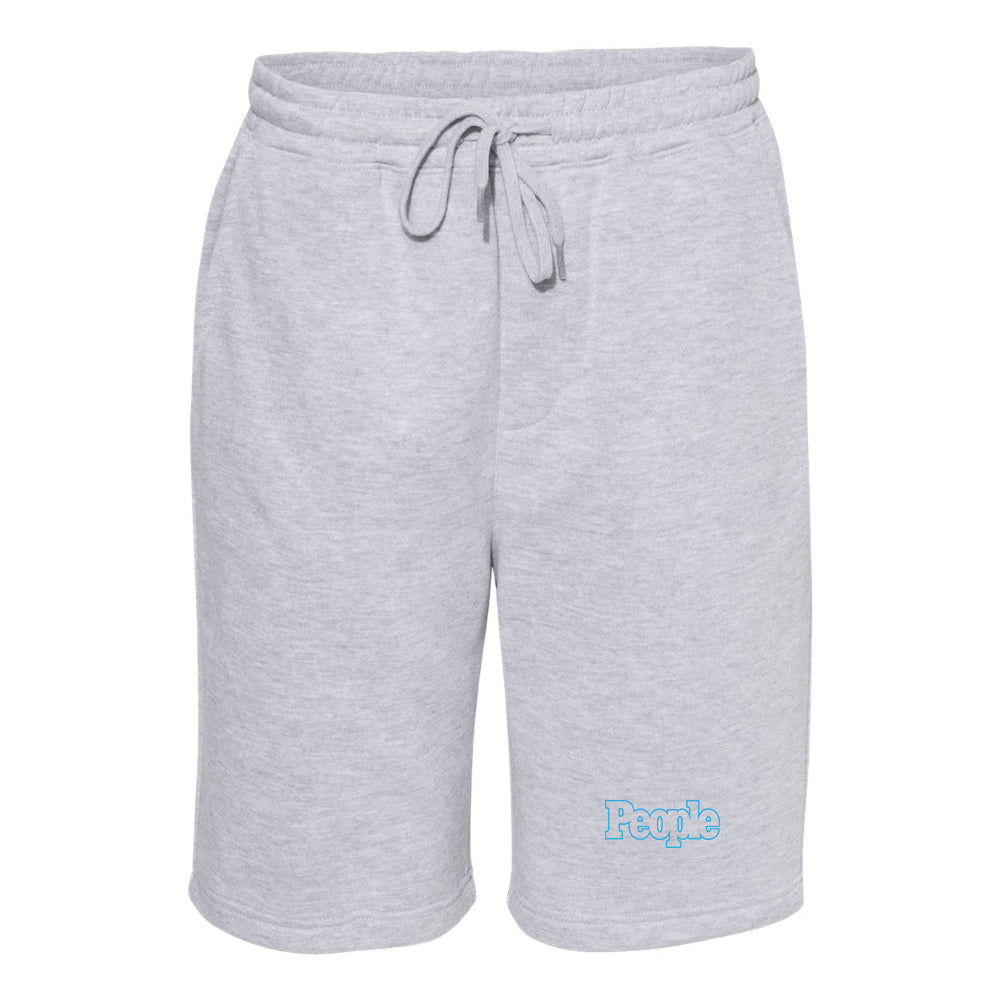 Men's People Magazine Logo Independent Trading Co Midweight Fleece Shorts