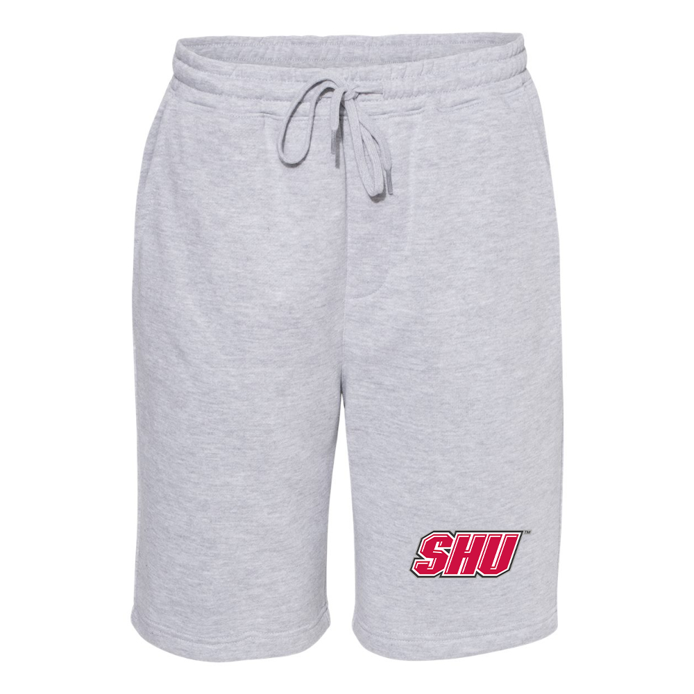 Men's Sacred Heart Pioneers Logo Independent Trading Co Midweight Fleece Shorts