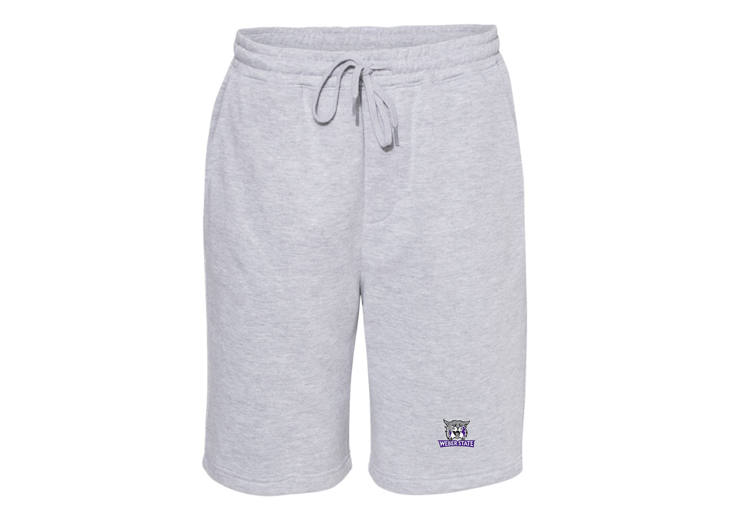 Men's Weber State Wildcats Independent Trading Co Midweight Fleece Shorts