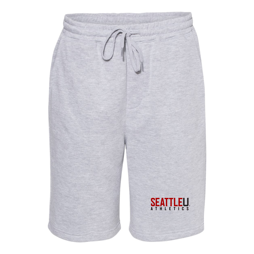 Men's Seattle Redhawks Logo Independent Trading Co Midweight Fleece Shorts