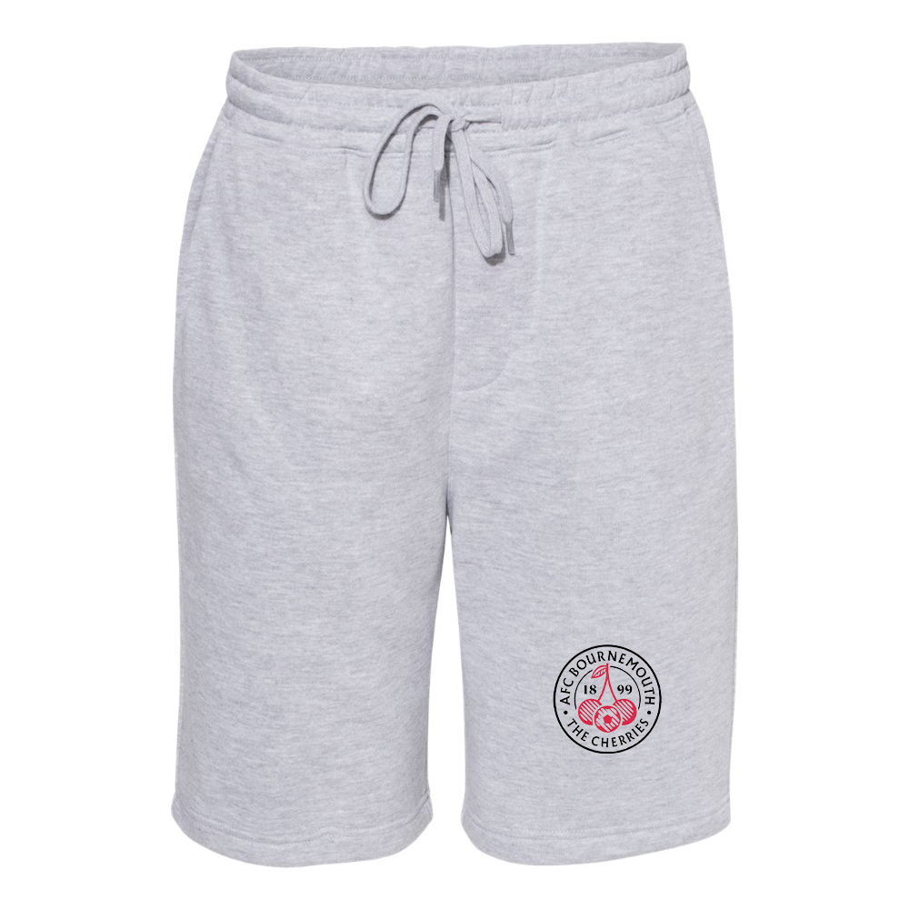 Men's AFC Bournemouth Soccer Logo Independent Trading Co Midweight Fleece Shorts