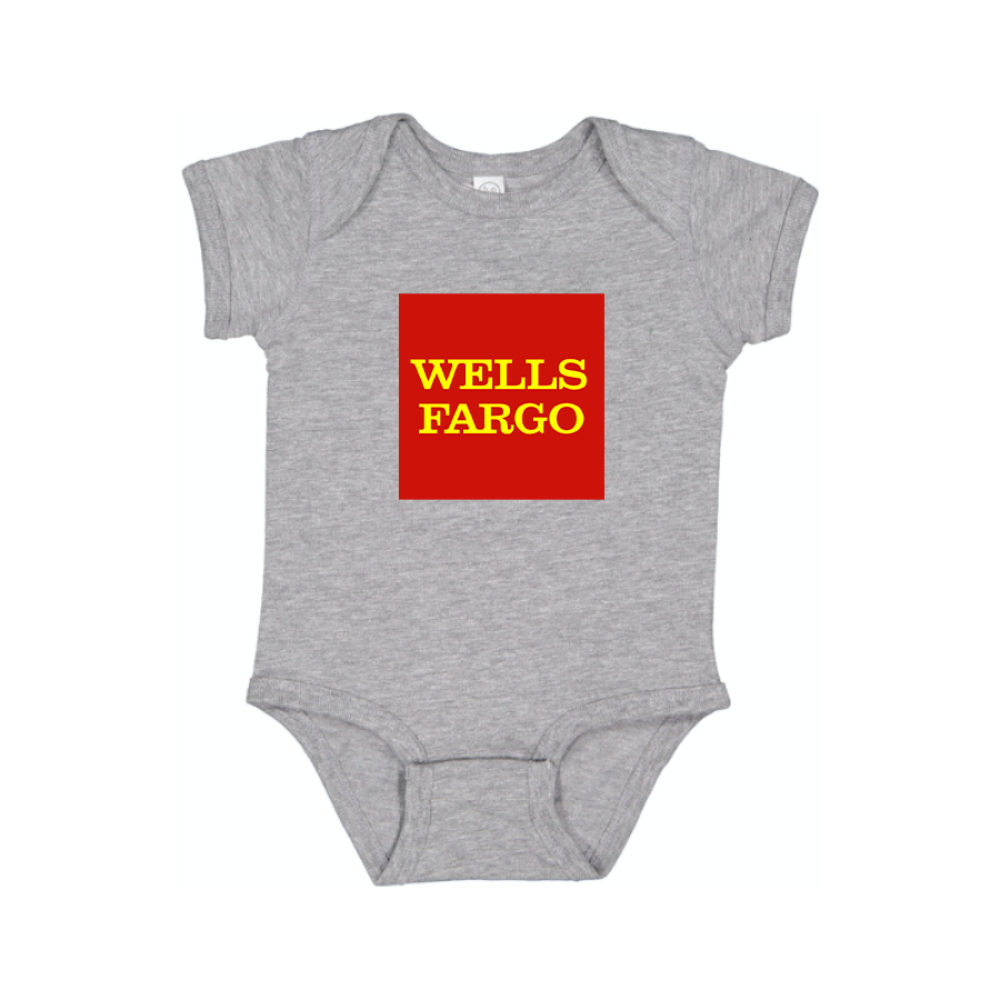 Wells Fargo Logo Baby Romper Onesie