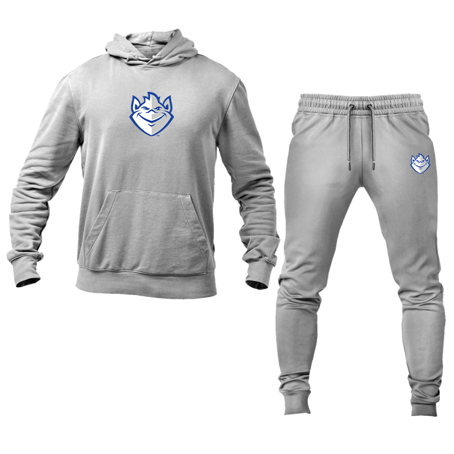 Men's Saint Louis Billikens Logo Hoodie Joggers Set