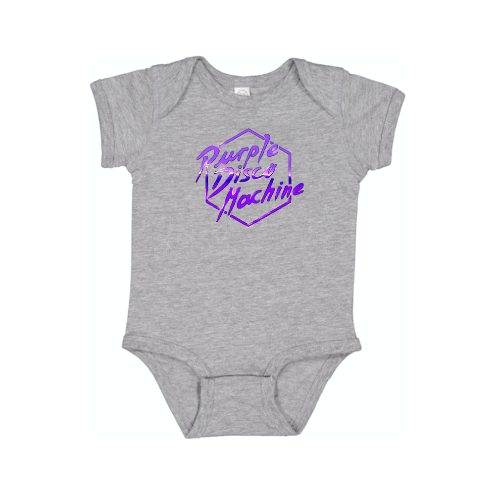 Purple Disco Machine Baby Romper Onesie