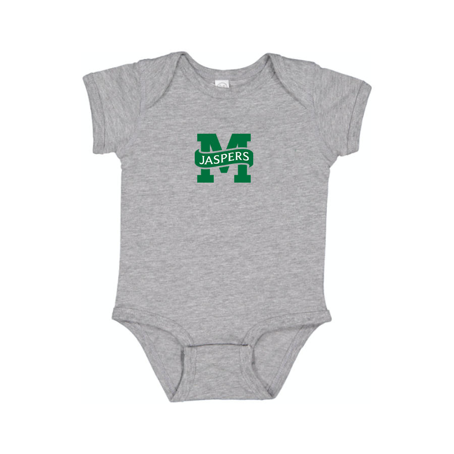 Manhattan Jaspers Logo Baby Romper Onesie