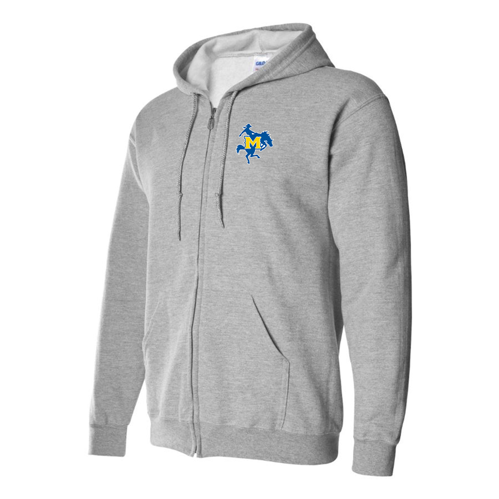 Men's McNeese State Cowboys Logo Zipper Hoodie