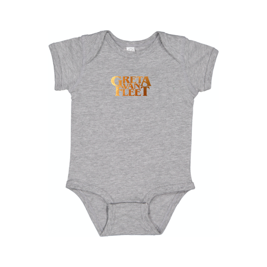 Greta Van Fleet Logo Baby Romper Onesie