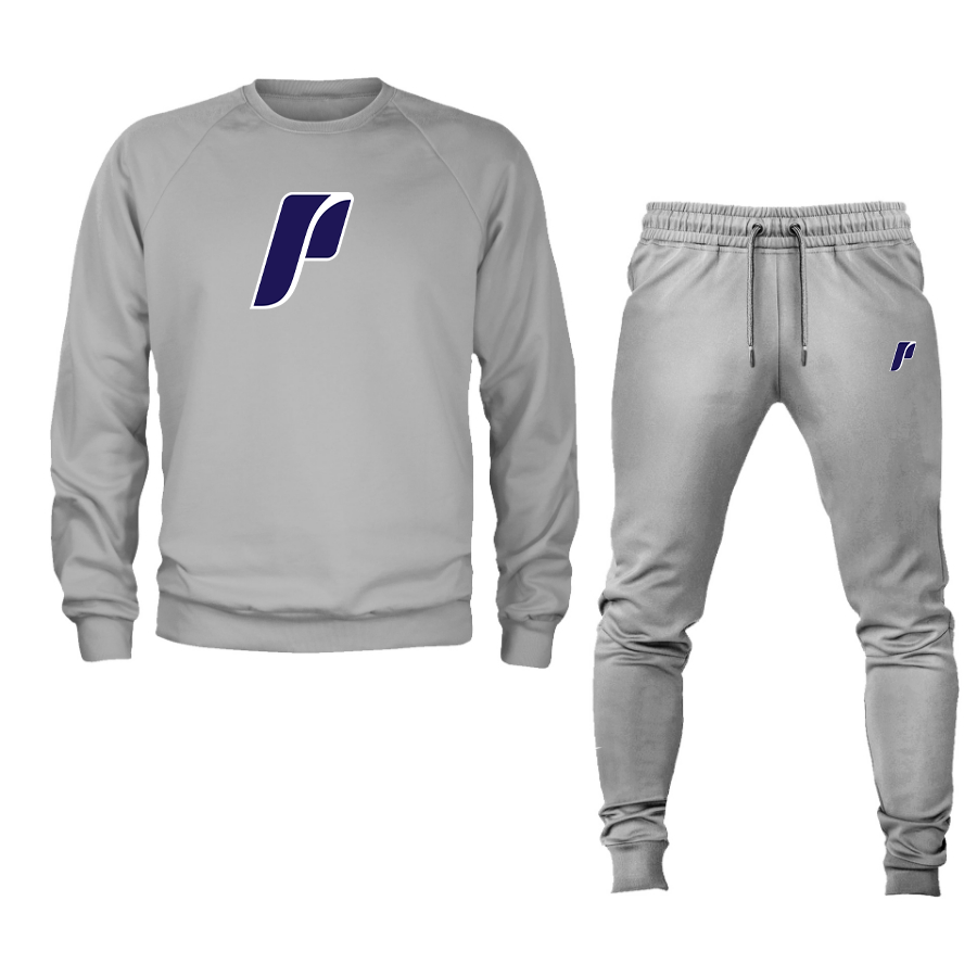 Men's Portland Pilots Logo Crewneck Sweatshirt Joggers Suit