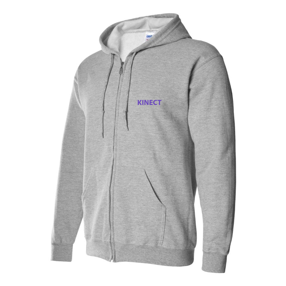 Men's Kinect Logo Zipper Hoodie