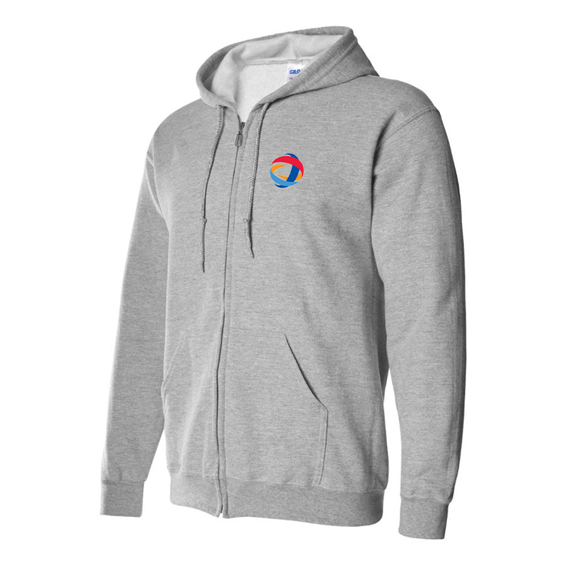 Men's Total Logo Zipper Hoodie