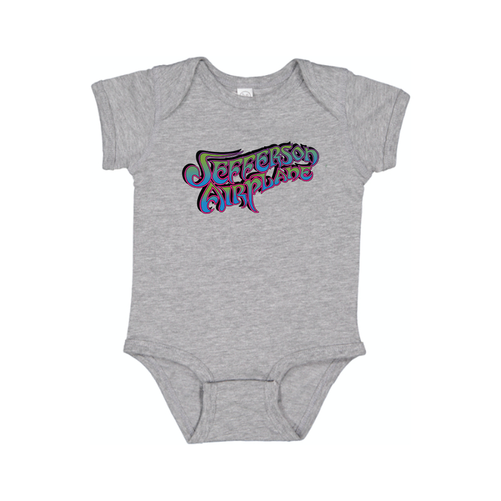 Jefferson Airplane Logo Baby Romper Onesie