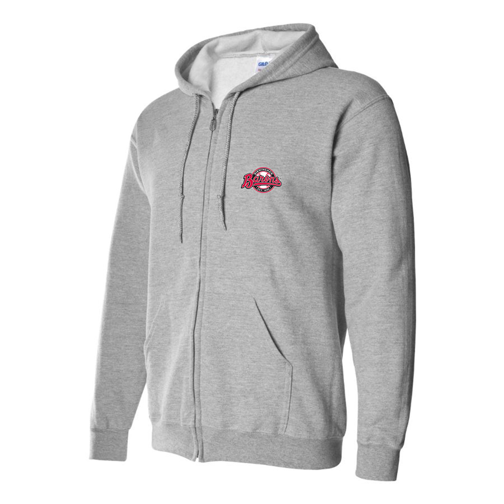 Men's Birmingham Barons Logo Zipper Hoodie