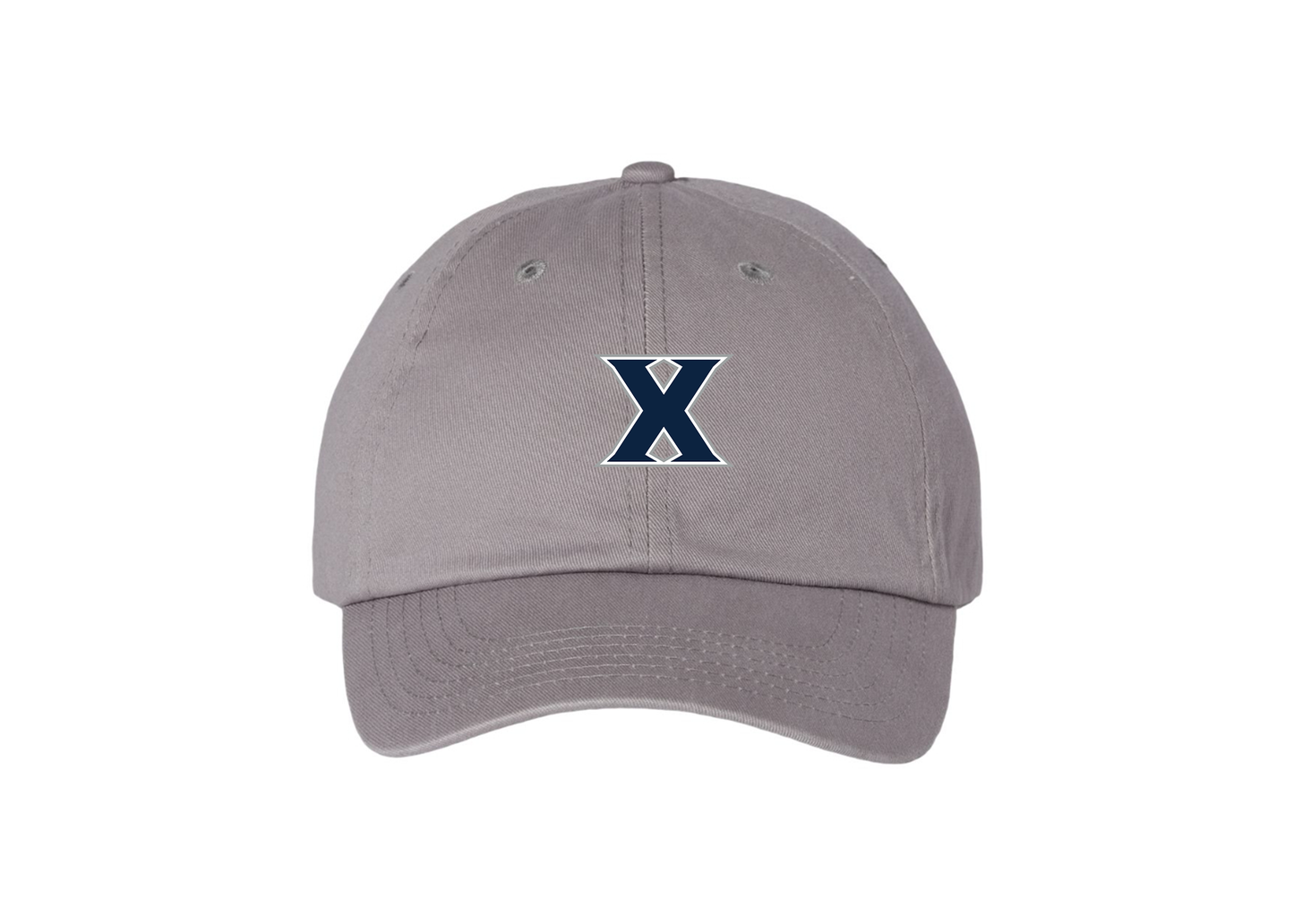 Xavier Musketeers Valucap Adult Bio-Washed Classic Dad Hat