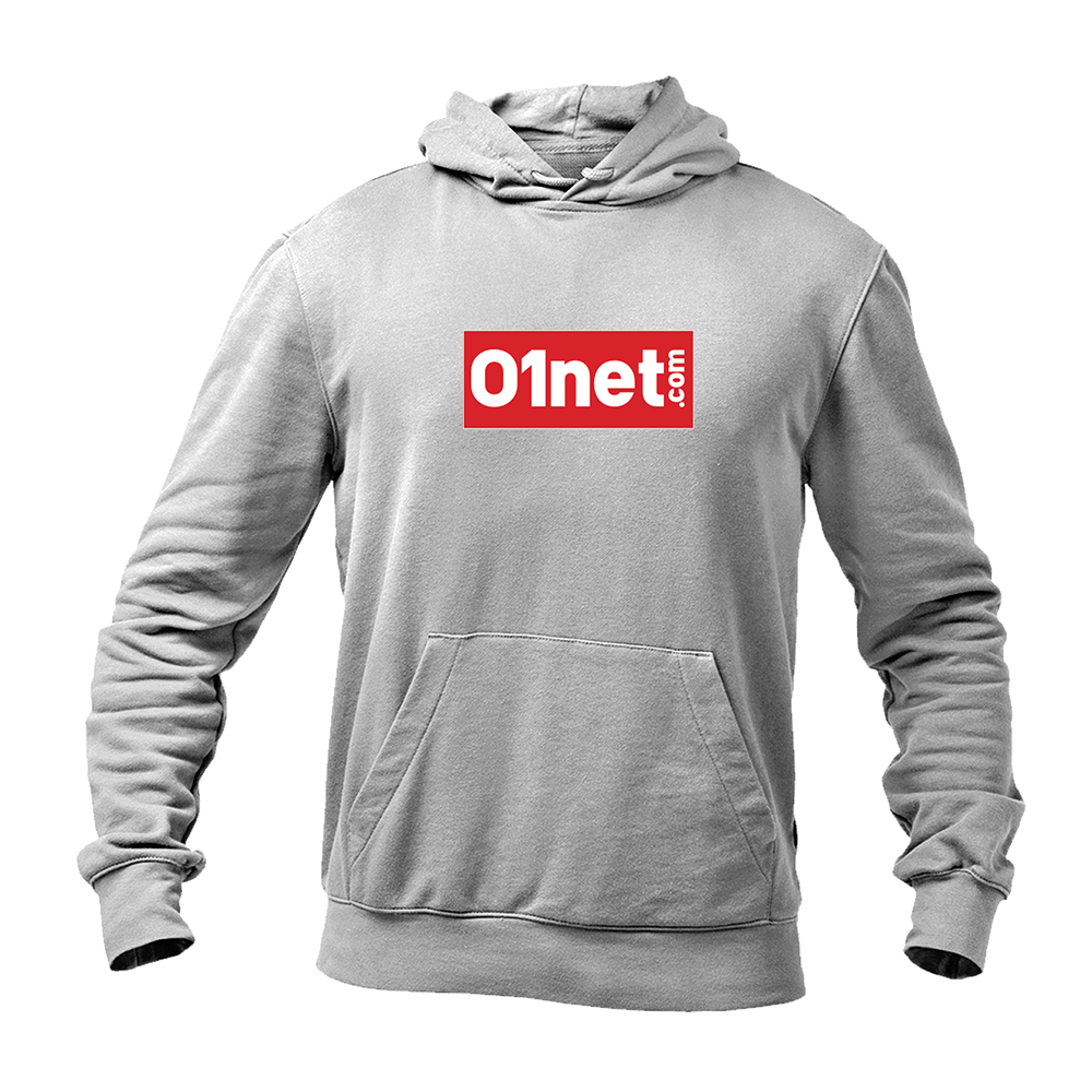 Men's 01net Logo Softstyle Midweight Hooded Sweatshirt
