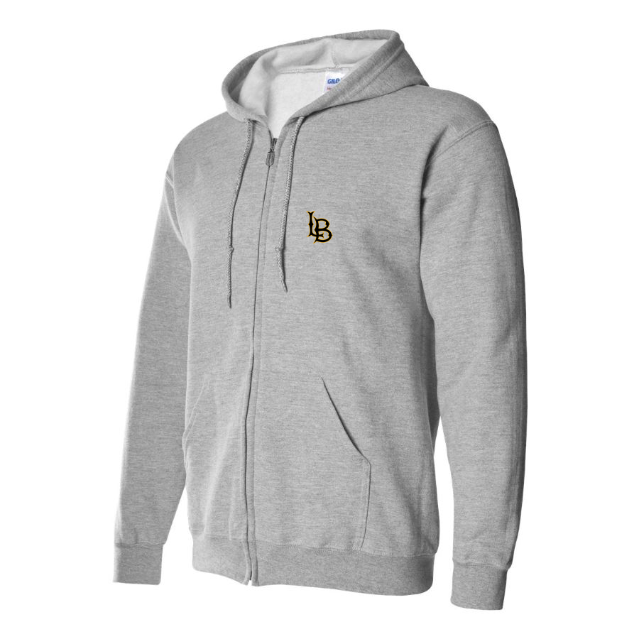 Men's Long Beach State 49ers Logo Zipper Hoodie