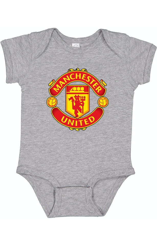 Baby Manchester United Soccer Romper Onesie