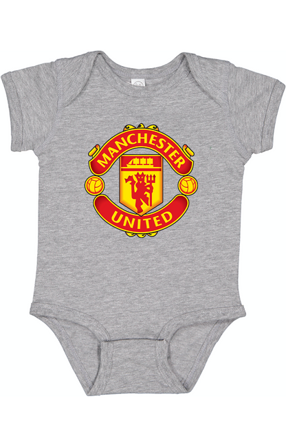 Baby Manchester United Soccer Romper Onesie