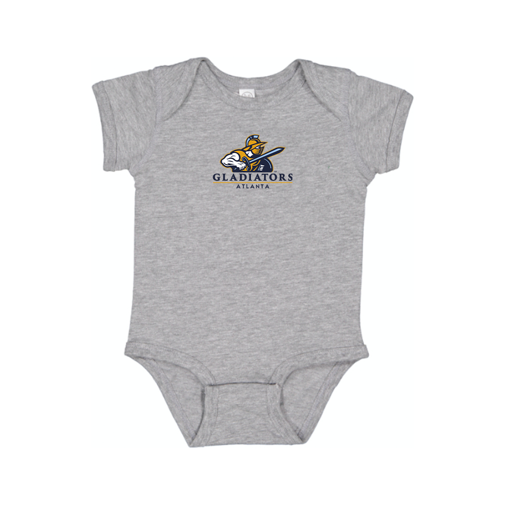 Atlanta Gladiators Logo Baby Romper Onesie