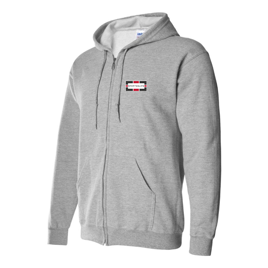Men's Sportequipe Logo Zipper Hoodie