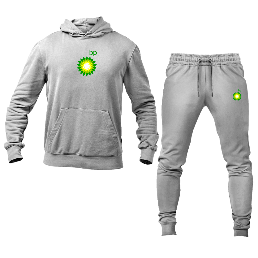Men's BP Oil Logo Hoodie Joggers Set
