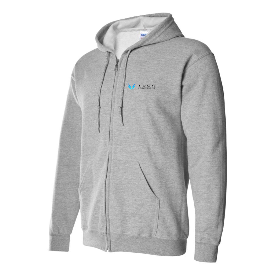 Men's TUGA Innovations Logo Zipper Hoodie