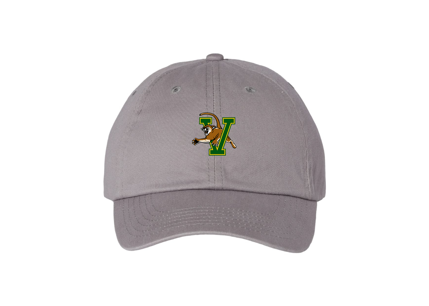Vermont Catamounts Valucap Adult Bio-Washed Classic Dad Hat