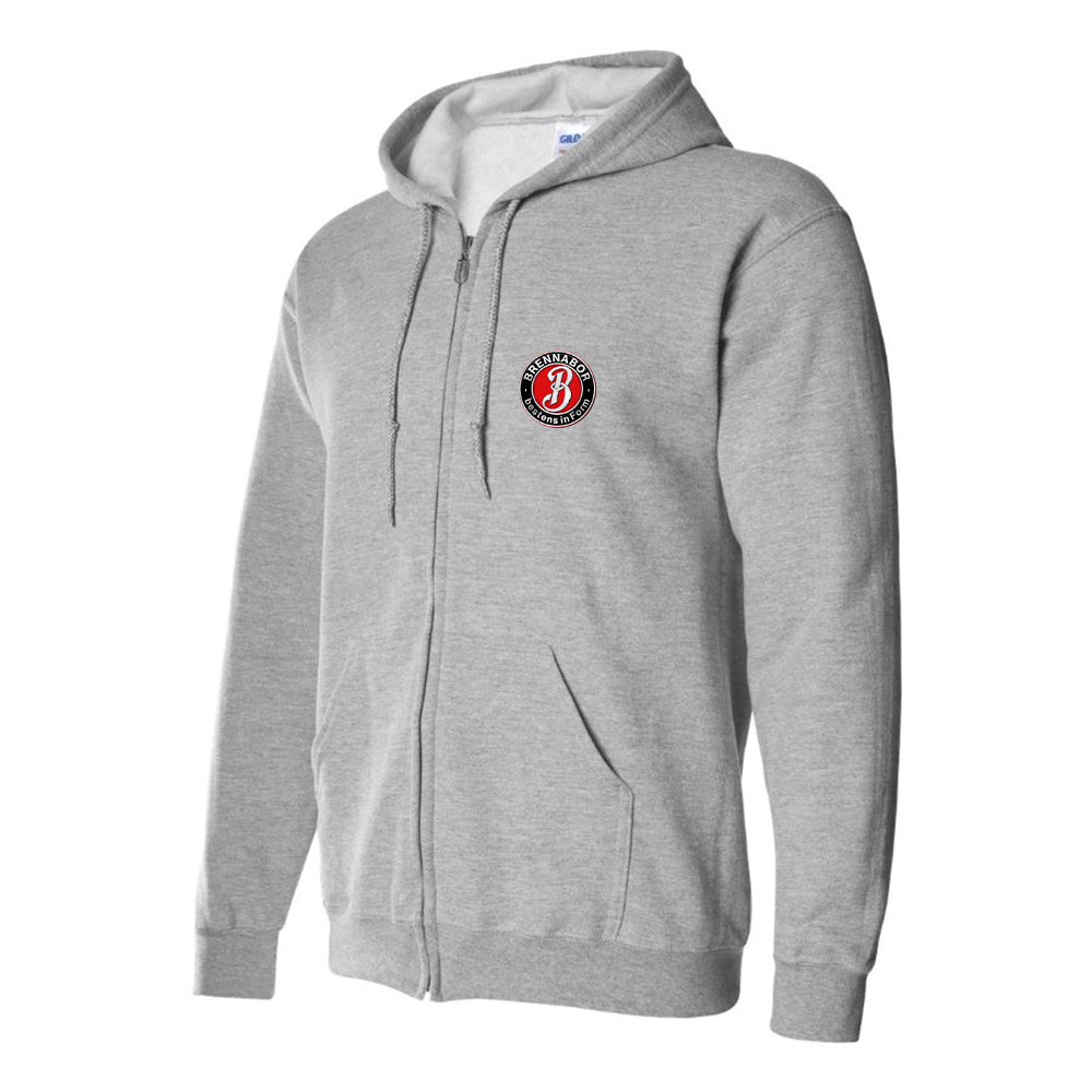 Men's Brennabor Werke Logo Zipper Hoodie
