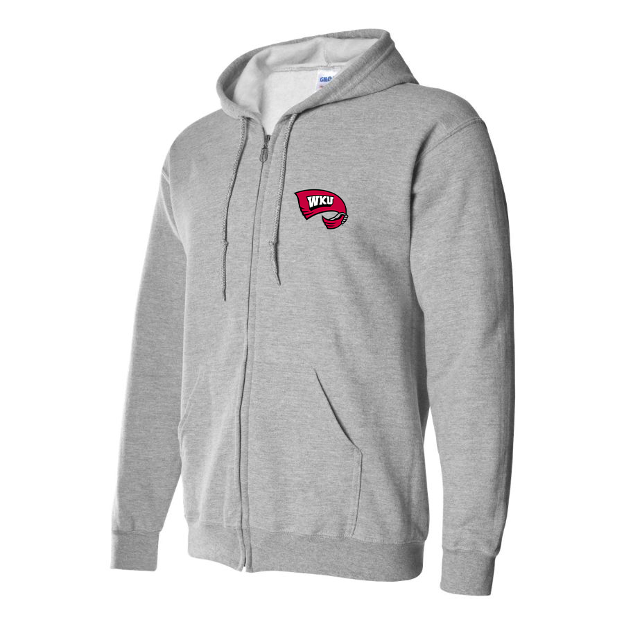 Men's Western Kentucky Hilltoppers Logo Zipper Hoodie