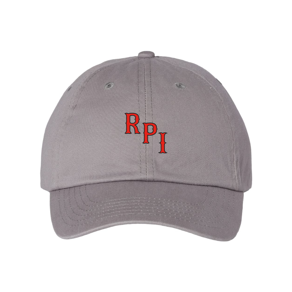 RPI Engineers Logo  Valucap Adult Bio-Washed Classic Dad Hat